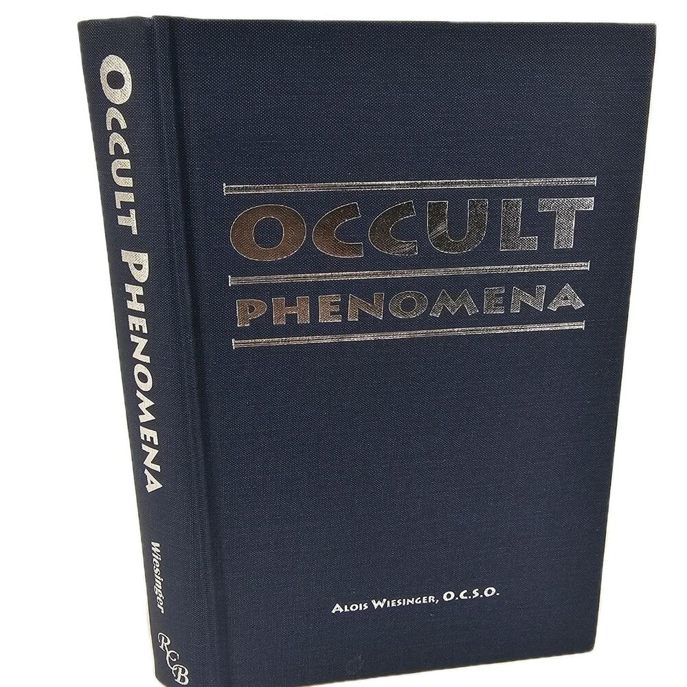 Occult Phenomena In the Light of Theology Alois Wiesinger Hardcover Book 1999